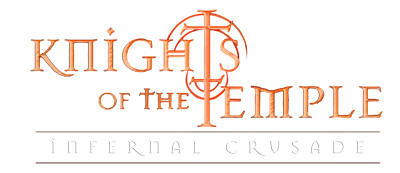 Knights of the Temple - Infernal Crusade (Europe) Game Logos